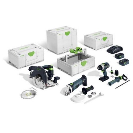 Cordless tool set for wood FESTOOL Combo 18V - FESTOOL