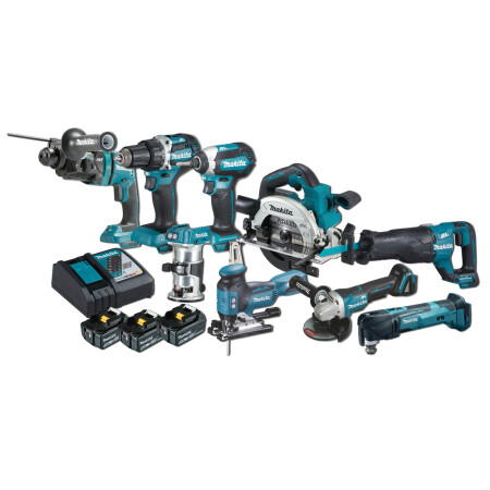 Cordless tool set MAKITA DLX9009T - Makita