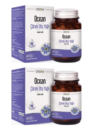 Çörek Otu Yağı 1000 mg 60 Kapsül 2 Adet O.Çörek.o - Ocean