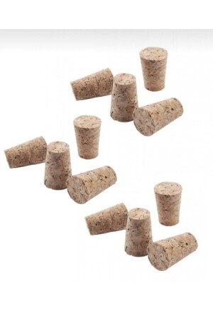 Cork Bottle Stopper 24 Pieces, Avşar Bottle Compatible Stopper 24 pieces - DükkanGül