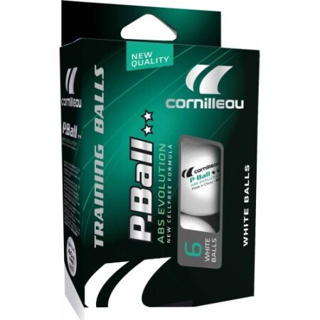 Cornilleau P-Ball 2* White x6 - Cornilleau