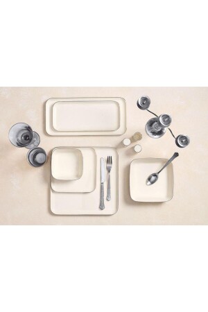 Cortot Platin 24 Parça 6 Kişilik Yemek Takımı 04alm007265 04ALM007265 - Porland