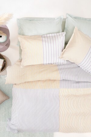 Corwin Double Duvet Set - Mint YTSGRPIST-1590925 - Yataş