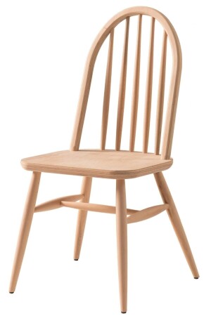 Cosmatic Shop Island Chair Unpolished Wood 695 - Geppetto Home