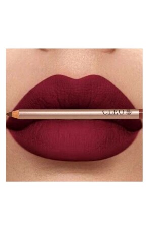 Cosmetics 24 Saat Kalıcı Waterproof Dudak Kalemi (BORDO COURAGE) - Cleo