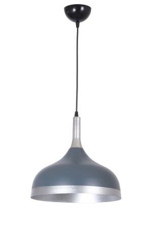 Cosmos Modern Design Cafe - Kitchen - Living Room - Living Room - Metal Anthracite Gray Single Chandelier cosmosb - Fer Avize
