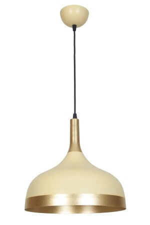 Cosmos Special Design Sports Modern Cream Color Gold Detailed Metal Cafe-Kitchen Single Pendant Lamp Chandelier cosmos - Modavize