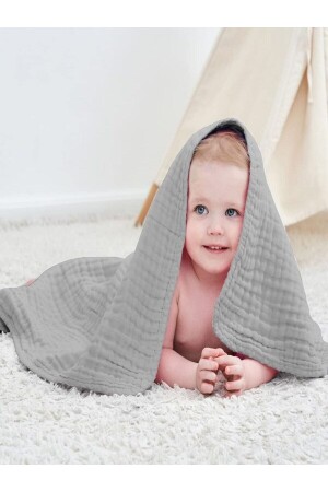 Cotton 4 Layer Muslin Swaddle 90x90 cm bdk0745 - Marigoldhome