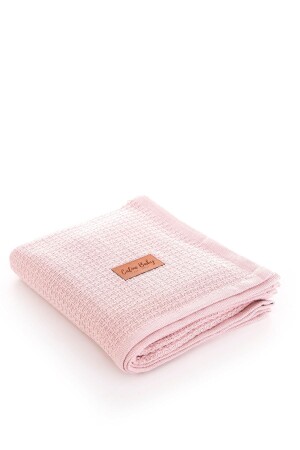 Cotton Baby Blanket 115x100cm - Pink CBPP100 - Caline Baby