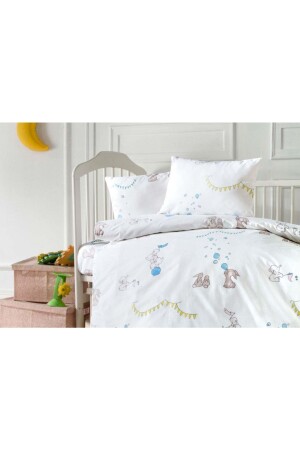 Cotton Collection Ranforce Bebe Nevresim Yastık Mine Baby - Menderes Home