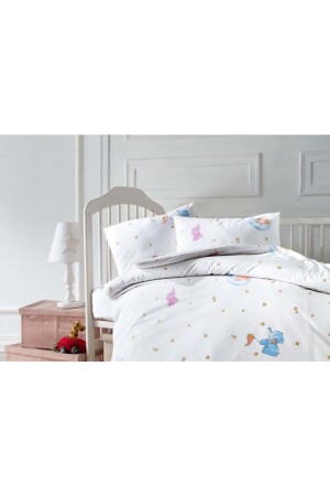 Cotton Collection Ranforce Bebe Nevresim Yastık Sleep Time TYC00169106473 - Menderes Home