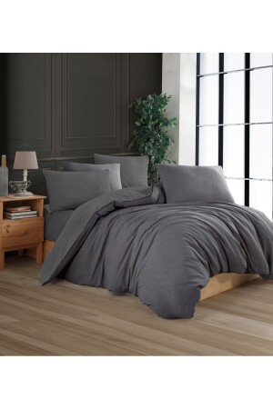 Cotton Double Duvet Cover Set with Fitted Sheets | - conzaliza