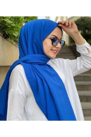 Cotton Jazz Shawl Blue - Har-Um Ticaret