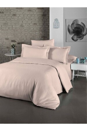 Cotton Market Saten Nevresim Takımı Çift Kişilik 200x220 OZN20221393 - CottonCrea