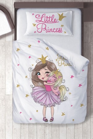 Cotton Micro Satin Little Princess Bedroom Children's Duvet Cover Set ibrtnb206 - instababyrooms