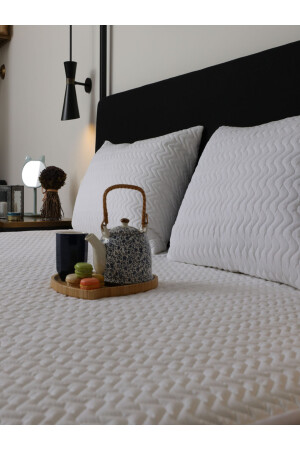 Cotton Quilted Liquid Proof Mattress Protector Fitted Mattress Mattress Mattresses0001 - Elif ADA