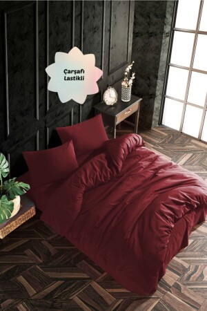 Cotton Ranforce Bed Sheet Elastic Double Double Sided Duvet Cover Set AWCT-089 - Always