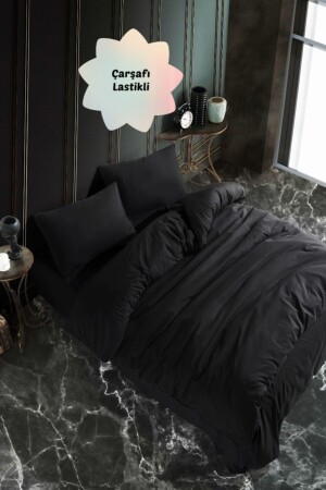 Cotton Ranforce Bed Sheet Elastic Double Double Sided Duvet Cover Set AWCT-090 - Always