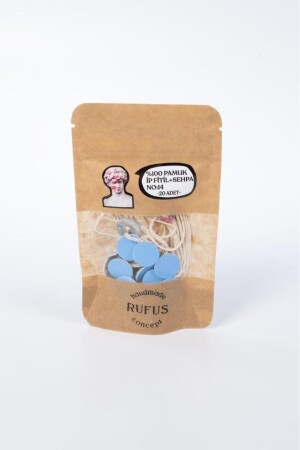 Cotton Rope Roving No:14 + Adhesive Stand - 20 Pieces (15cm length) - Rufusconcept