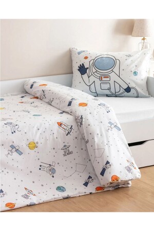 Cotton Space Space Astronaut Space Patterned Children's Room Children's Bedding Set nev-space-1 - Jungle