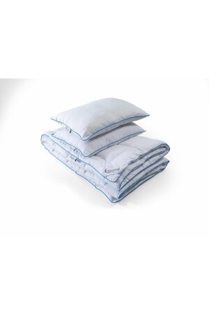 Cottonel Cotton Satin Pillow-Quilt Set King Size 215x235 Cm - Dreamrite Home
