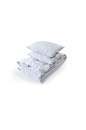 Cottonel Soft Cotton Satin Pillow-Quilt Set King Size 220x240 Cm - Dreamrite Home