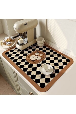 Counter Top Dish Drying Mat Non-Slip Drying Cloth Drying Mat - Else Dekor