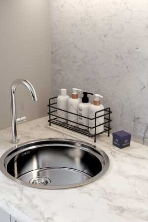 Countertop Metal Shelf Bathroom Shelf Makeup Shelf Kitchen Shelf Multi-Purpose Organizer Organizer - Moniev