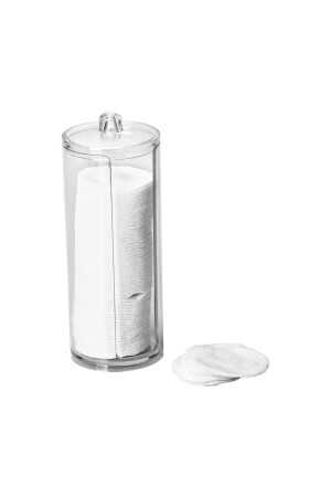 Covered Disc Cotton Organizer Makeup Cleansing Cotton Organizer Makeup Organizer - Emofom