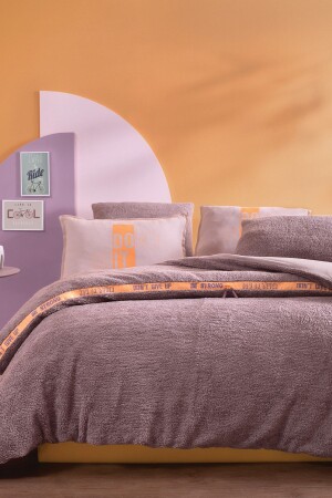 Coverme Quit Single Blanket Duvet Cover Set - Lilac YTSGRPIST-1528026 - Yataş