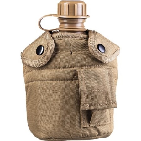 COYO.US PLASTIC CANTEEN W.CUP AND COVER - MIL-TEC