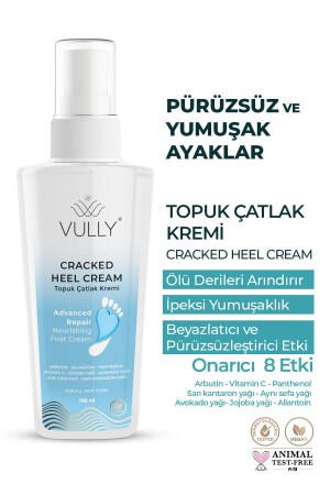 Crack Repair and Whitening Foot and Heel Care Cream 100 ml - Vully