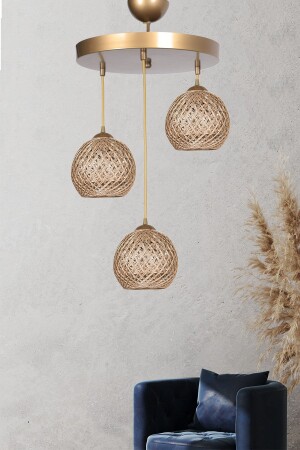 Crayon 3-Piece Chandelier Gold Hsra-44 HM198 - hmydesign