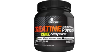 Creatin-Monohydrat Creapure - 500 Gramm - Olimp - Supplements