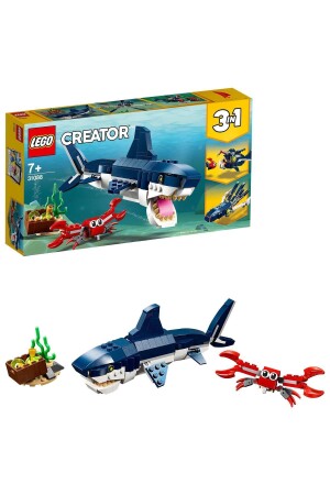 ® Creator 3 in 1 Deep Sea Creatures 31088 - Toy Building Set (230 Pieces) - Lego