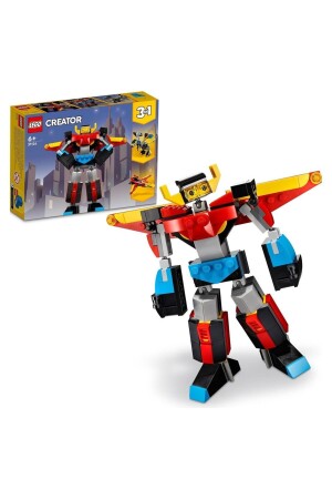 ® Creator 3 in 1 Super Robot 31124 - Toy Construction Set for Ages 7 and Up (159 Pieces) Bricksatis31124 - LEGO