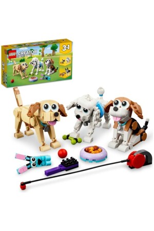 ® Creator Cute Dogs 31137 - Toy Construction Set for Children Ages 7 and Up (475 Pieces) - LEGO