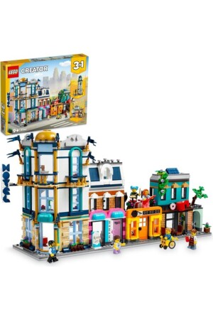 ® Creator Main Street 31141 - A Toy City for Children Ages 9 and Up - Art Deco Building and Building - Lego