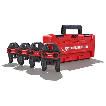 Crimping head set ROTHENBERGER Standard SV15-18-22-28mm - Rothenberger