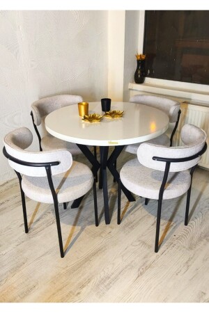 crocus kitchen table sets dining table sets table set round table - Massa