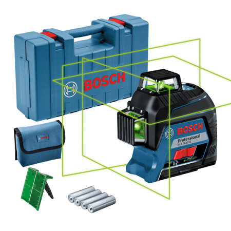 Cross line laser level BOSCH GLL 3-80 G - Bosch Measuring Tools