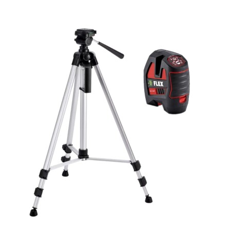 Cross line laser level FLEX ALC 3/1-G/R with accessory - FLEX