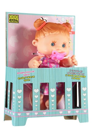 Crying-smiling Baby Doll 26 Cm Pink - Erpa Oyuncak