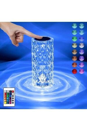 Crystal Diamond Led Touch Sensor Usb Rechargeable Table Lamp 4455666 - MİEN