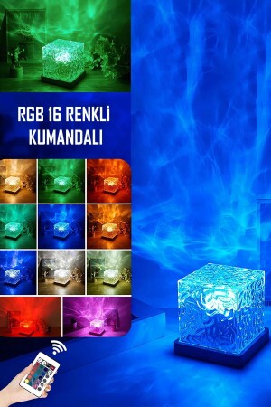 Crystal Northern Lights 16 Color Projector Night Light - Bukashops