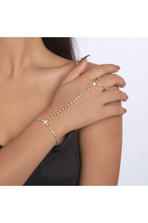 Crystal Stone Waterway Shahmeran Bracelet - Takıconcept