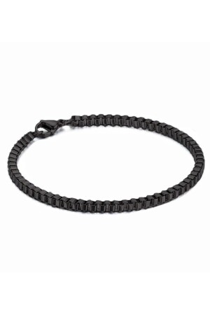 Cube Model Sports Black Bracelet Chain - The Collection