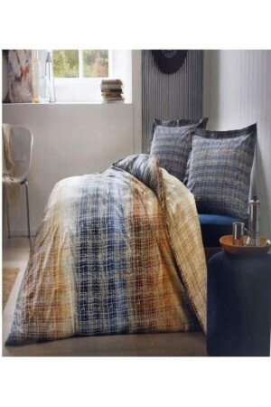 Cuerda Navy Blue Double Ranforce Bettbezug-Set copycopycopycopycopyaaaayOZD. 1767 - Özdilek