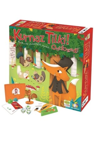 Cunning Fox (Outfoxed) Mind and Intelligence Box Game MP28676 - Gamewright