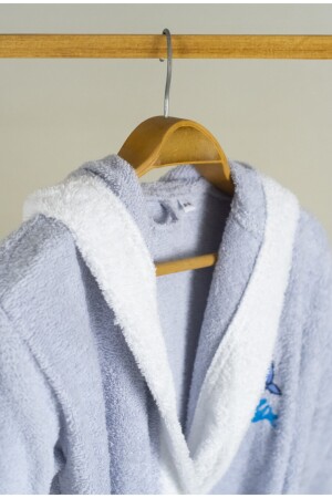 Curl Printed Children's Bathrobe MH20211580 - MaLana Havlu